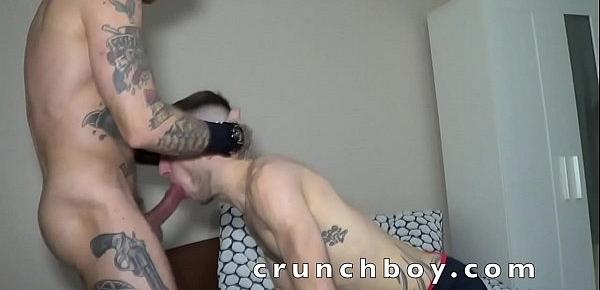  french twink fucked bareback by the pornstar PIG BOY